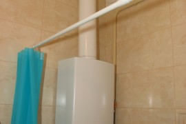 Газовая колонка в ванной