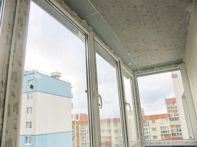 Остекление балкона окна WHS 60